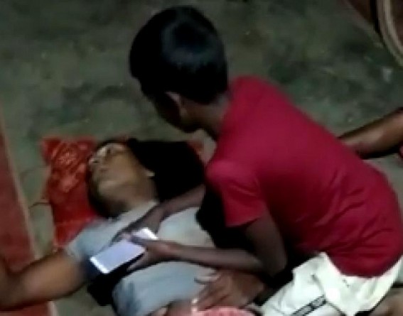 Family was attacked by BJP goons after they joined TMC in Surma Family was attacked by BJP goons after they joined TMC in Surma